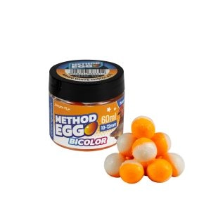 Pop Up Boilies Method Egg Bicolor 6-8mm Biela Čokoláda Mango